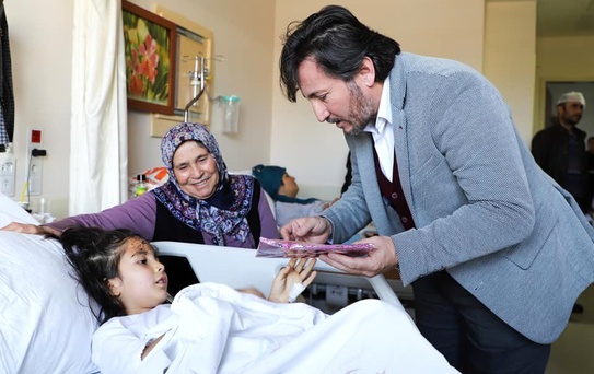 Başkan İrban'dan Hasta Ziyaretleri