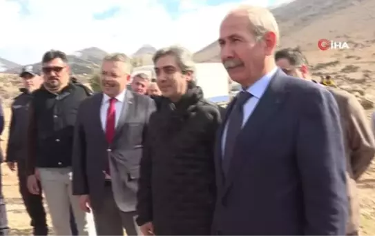 Bakan Çavuşoğlu 'Nöbet' Dizisinin Setinde