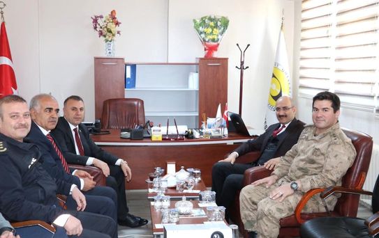 Kurtalan'da Üniversite Güvenlik Toplantısı Yapıldı