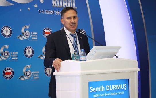 Sağlık-Sen'in Yeni Genel Başkanı Semih Durmuş Oldu
