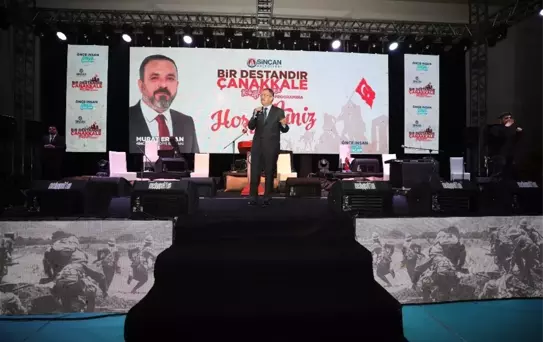 Sincan Belediyesinden Çanakkale Şehitlerini Anma Programı