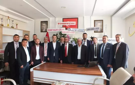 Kazımkarabekir Belediyesi'nde Devir Teslim Töreni Yapıldı