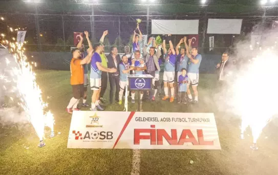 Aosb Futbol Turnuvasının Şampiyonu Kimteks