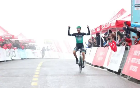 55. Cumhurbaşkanlığı Türkiye Bisiklet Türkiye Turu Bursa-Karatepe Etabı Tamamlandı