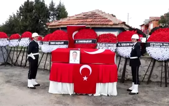 Zincirleme Trafik Kazası Sonrası Şehit Olan Polis Halil Budak'ın Cenazesi