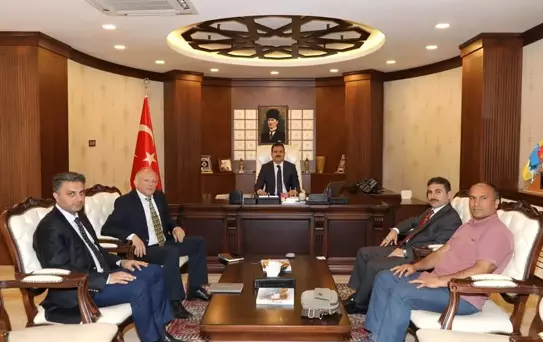 Kurşun, Çinko Çalışma Grubu Başkanı Öztürk'ten Vali Akbıyık'a Ziyaret