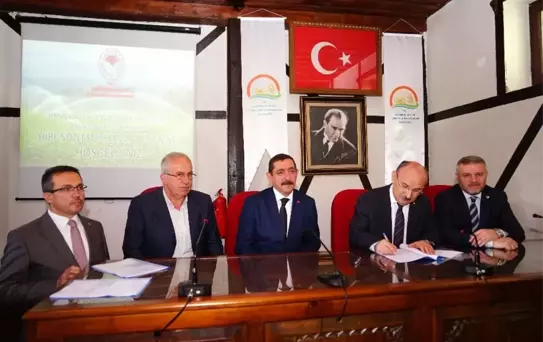 Tarım İl Müdürlüğü'nde 231 proje sahibiyle hibe sözleşme imzalandı