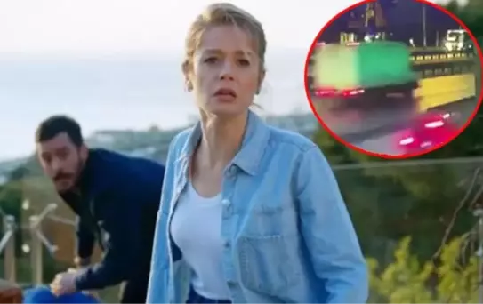 Kuzgun dizisinde çalışan işçinin ölümüne neden olan kazanın görüntüleri ortaya çıktı