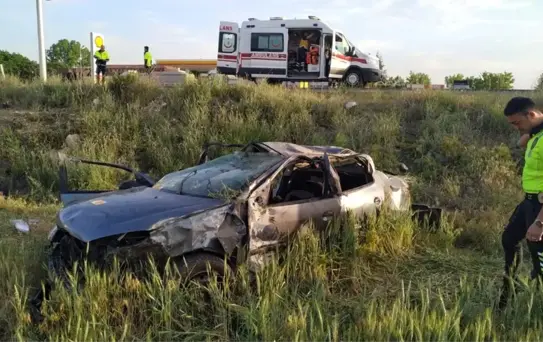 Kırıkkale'de trafik kazaları: 1 ölü, 4'ü ağır 9 yaralı