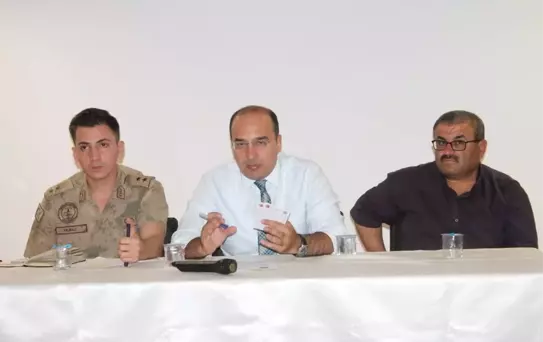 Elbeyli ilçesinde güvenlik toplantısı