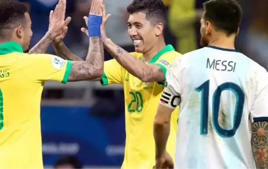 2019 Kupa Amerika'da Brezilya, Messi'li Arjantin'i eleyip finale yükseldi
