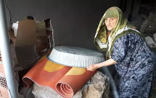Gümüşhane'de korku dolu anlar