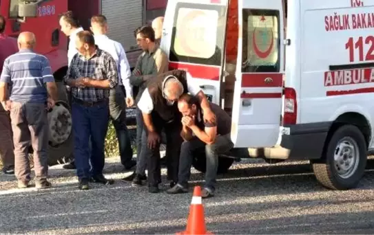 Zincirleme kazada ölen adam, toprağa verildi