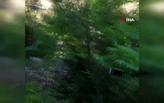 Kontrolden çıkan araç şarampole yuvarlandı: 1 ölü 1 yaralı