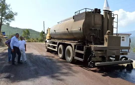 Büyükşehir'den Manavgat kırsalına asfalt