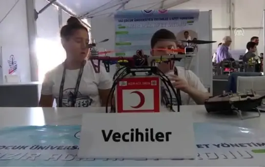 'Hızır Afet Drone'u ile kazazedelere ilk yardım