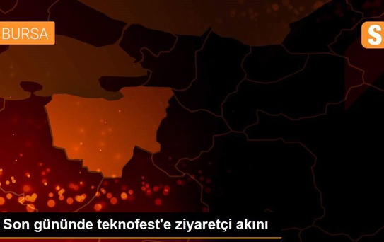 Son gününde teknofest'e ziyaretçi akını