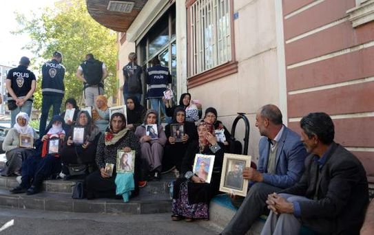Hdp önündeki eylemde 21'inci gün