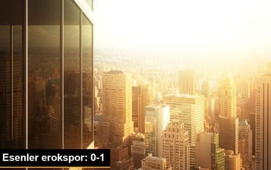 Esenler erokspor: 0-1