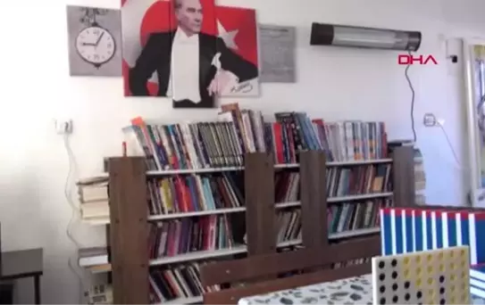 Burdur doktor köyüne kütüphane yaptırdı