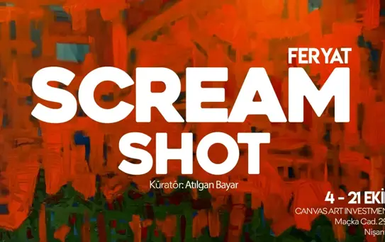Feryat Aydemir'in Scream Shot sergisi 4 Ekim'de açılıyor