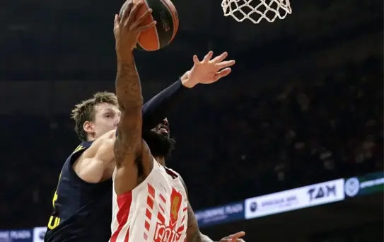 Fenerbahçe Beko deplesmandan yenilgiyle döndü