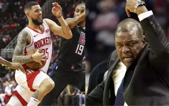 Babaya bu yapılır mı! Austin Rivers, babası Doc Rivers için teknik faul istedi...