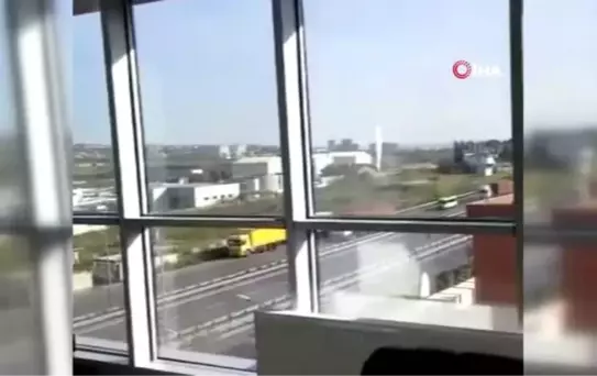 Beylikdüzü'nde BOTAŞ istasyonu'nda korkutan görüntü