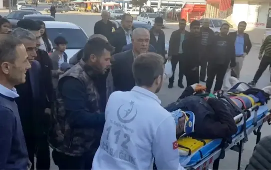 3. kattan düşen işçi yaralandı