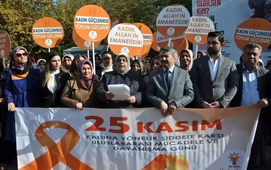 Kadına Yönelik Şiddete Karşı Uluslararası Mücadele Günü