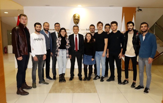 TÜRKSAT Genel Müdürü Cenk Şen'den BAKKA'ya ziyaret