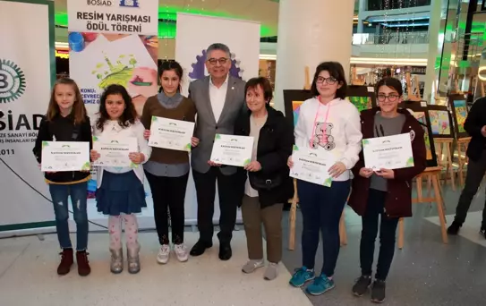 Çocuklar çevreci sanayiyi çizgileriyle anlattılar