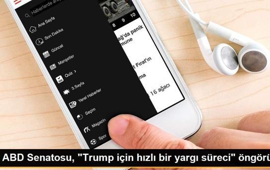 ABD Senatosu, 'Trump için hızlı bir yargı süreci' öngörüyor