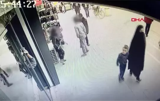 Şırnak çocukların dilenme planı, güvenlik kamerasıyla deşifre oldu