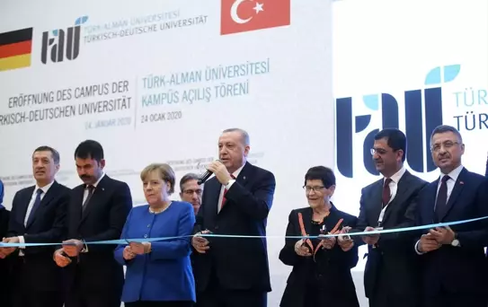 Türk-Alman Üniversitesi Yeni Binalarının Açılış Töreni