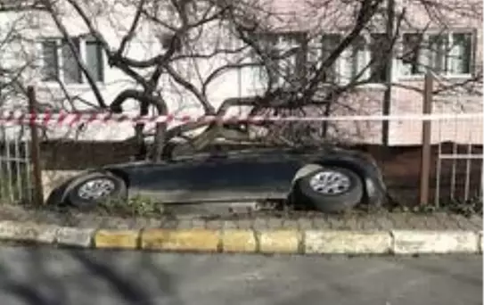 Eyüpsultan'da ilginç kaza, görenler döndü bir daha baktı