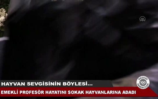 (Gelecek 100 Yılın Habercileri) Emekli olduktan sonra hayatını sokak hayvanlarına adadı