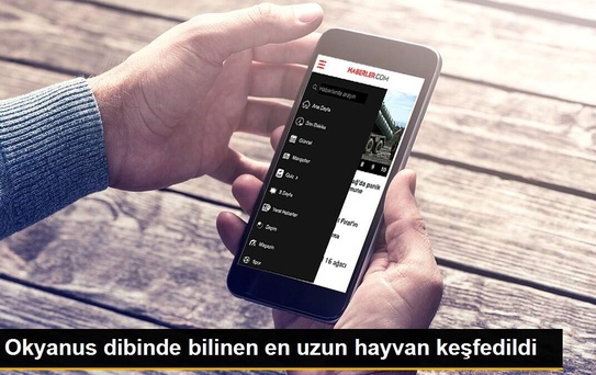 Okyanus dibinde bilinen en uzun hayvan keşfedildi