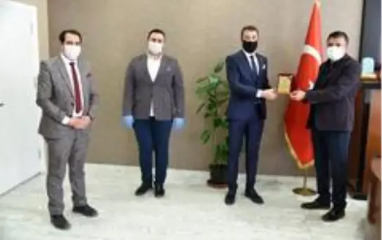 TÜGVA heyetinden Müdür Sünnetçioğlu'na ziyaret