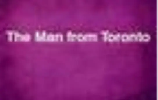 The Man from Toronto Filmi