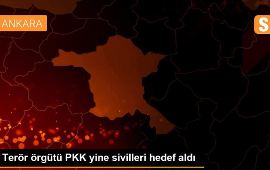 Terör örgütü PKK yine sivilleri hedef aldı