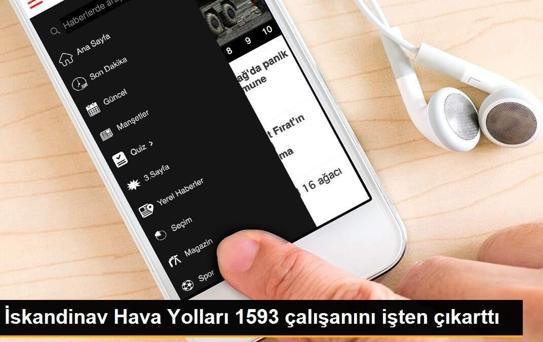 İskandinav Hava Yolları 1593 çalışanını işten çıkarttı