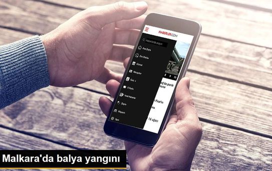 Malkara'da balya yangını