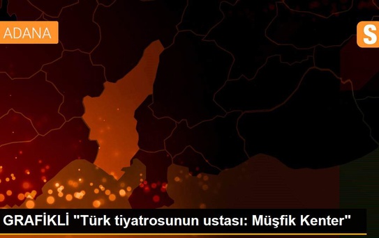 GRAFİKLİ 'Türk tiyatrosunun ustası: Müşfik Kenter'