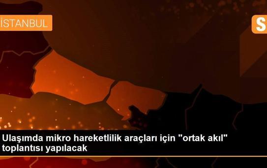 Ulaşımda mikro hareketlilik araçları için 'ortak akıl' toplantısı yapılacak
