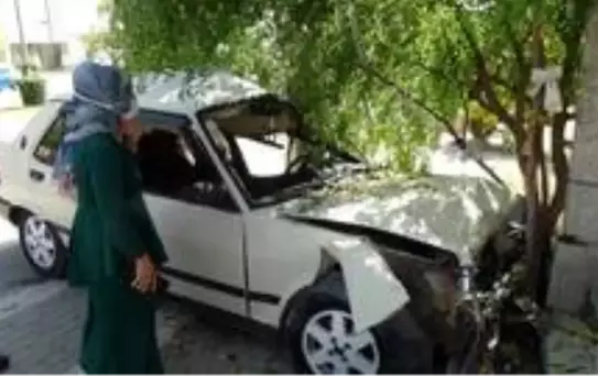 Son Dakika | Bisikletli çocuğa çarpmamak için ölümden döndü...Kaza anı kamerada
