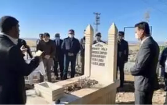 Abdulgafur Büyükfırat mezarı başında anıldı