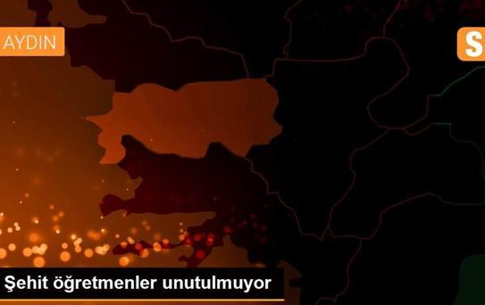 Şehit öğretmenler unutulmuyor
