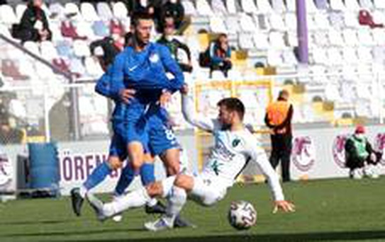 Ankara Keçiörengücü, sahasında Kocaelispor'a 2-1 mağlup oldu