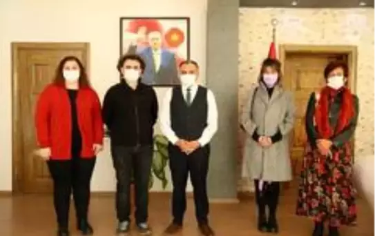 Son dakika haberi: AGÜ Mimarlık Bölümünden Başkan Cabbar'a ziyaret